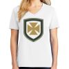 1-DAY RUSH NO MINIMUM Ladies V-Neck Short Sleeve T-Shirt Thumbnail