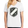 1-DAY RUSH NO MINIMUM Ladies V-Neck Short Sleeve T-Shirt Thumbnail