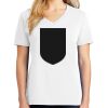1-DAY RUSH NO MINIMUM Ladies V-Neck Short Sleeve T-Shirt Thumbnail