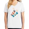 1-DAY RUSH NO MINIMUM Ladies V-Neck Short Sleeve T-Shirt Thumbnail