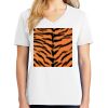 1-DAY RUSH NO MINIMUM Ladies V-Neck Short Sleeve T-Shirt Thumbnail