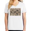 1-DAY RUSH NO MINIMUM Ladies V-Neck Short Sleeve T-Shirt Thumbnail