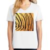 1-DAY RUSH NO MINIMUM Ladies V-Neck Short Sleeve T-Shirt Thumbnail