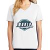 1-DAY RUSH NO MINIMUM Ladies V-Neck Short Sleeve T-Shirt Thumbnail