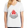 1-DAY RUSH NO MINIMUM Ladies V-Neck Short Sleeve T-Shirt Thumbnail
