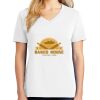 1-DAY RUSH NO MINIMUM Ladies V-Neck Short Sleeve T-Shirt Thumbnail