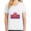 1-DAY RUSH NO MINIMUM Ladies V-Neck Short Sleeve T-Shirt Thumbnail