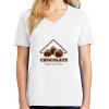 1-DAY RUSH NO MINIMUM Ladies V-Neck Short Sleeve T-Shirt Thumbnail