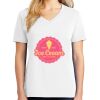 1-DAY RUSH NO MINIMUM Ladies V-Neck Short Sleeve T-Shirt Thumbnail