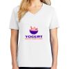 1-DAY RUSH NO MINIMUM Ladies V-Neck Short Sleeve T-Shirt Thumbnail
