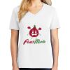 1-DAY RUSH NO MINIMUM Ladies V-Neck Short Sleeve T-Shirt Thumbnail