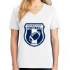1-DAY RUSH NO MINIMUM Ladies V-Neck Short Sleeve T-Shirt Thumbnail