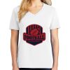 1-DAY RUSH NO MINIMUM Ladies V-Neck Short Sleeve T-Shirt Thumbnail