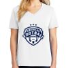 1-DAY RUSH NO MINIMUM Ladies V-Neck Short Sleeve T-Shirt Thumbnail