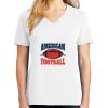 1-DAY RUSH NO MINIMUM Ladies V-Neck Short Sleeve T-Shirt Thumbnail