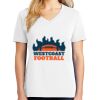 1-DAY RUSH NO MINIMUM Ladies V-Neck Short Sleeve T-Shirt Thumbnail