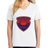 1-DAY RUSH NO MINIMUM Ladies V-Neck Short Sleeve T-Shirt Thumbnail