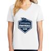 1-DAY RUSH NO MINIMUM Ladies V-Neck Short Sleeve T-Shirt Thumbnail