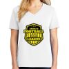 1-DAY RUSH NO MINIMUM Ladies V-Neck Short Sleeve T-Shirt Thumbnail