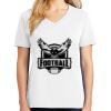 1-DAY RUSH NO MINIMUM Ladies V-Neck Short Sleeve T-Shirt Thumbnail
