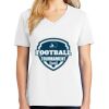 1-DAY RUSH NO MINIMUM Ladies V-Neck Short Sleeve T-Shirt Thumbnail