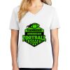 1-DAY RUSH NO MINIMUM Ladies V-Neck Short Sleeve T-Shirt Thumbnail