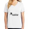 1-DAY RUSH NO MINIMUM Ladies V-Neck Short Sleeve T-Shirt Thumbnail