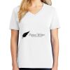 1-DAY RUSH NO MINIMUM Ladies V-Neck Short Sleeve T-Shirt Thumbnail