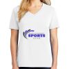 1-DAY RUSH NO MINIMUM Ladies V-Neck Short Sleeve T-Shirt Thumbnail