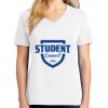 1-DAY RUSH NO MINIMUM Ladies V-Neck Short Sleeve T-Shirt Thumbnail