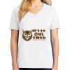 1-DAY RUSH NO MINIMUM Ladies V-Neck Short Sleeve T-Shirt Thumbnail