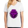 1-DAY RUSH NO MINIMUM Ladies V-Neck Short Sleeve T-Shirt Thumbnail