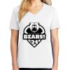 1-DAY RUSH NO MINIMUM Ladies V-Neck Short Sleeve T-Shirt Thumbnail