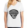 1-DAY RUSH NO MINIMUM Ladies V-Neck Short Sleeve T-Shirt Thumbnail