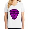 1-DAY RUSH NO MINIMUM Ladies V-Neck Short Sleeve T-Shirt Thumbnail