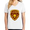1-DAY RUSH NO MINIMUM Ladies V-Neck Short Sleeve T-Shirt Thumbnail