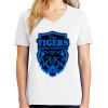1-DAY RUSH NO MINIMUM Ladies V-Neck Short Sleeve T-Shirt Thumbnail