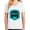 1-DAY RUSH NO MINIMUM Ladies V-Neck Short Sleeve T-Shirt Thumbnail