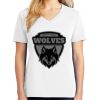 1-DAY RUSH NO MINIMUM Ladies V-Neck Short Sleeve T-Shirt Thumbnail