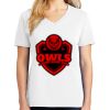 1-DAY RUSH NO MINIMUM Ladies V-Neck Short Sleeve T-Shirt Thumbnail