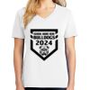 1-DAY RUSH NO MINIMUM Ladies V-Neck Short Sleeve T-Shirt Thumbnail