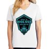 1-DAY RUSH NO MINIMUM Ladies V-Neck Short Sleeve T-Shirt Thumbnail