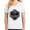 1-DAY RUSH NO MINIMUM Ladies V-Neck Short Sleeve T-Shirt Thumbnail