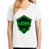 1-DAY RUSH NO MINIMUM Ladies V-Neck Short Sleeve T-Shirt Thumbnail