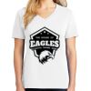 1-DAY RUSH NO MINIMUM Ladies V-Neck Short Sleeve T-Shirt Thumbnail