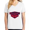 1-DAY RUSH NO MINIMUM Ladies V-Neck Short Sleeve T-Shirt Thumbnail