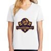 1-DAY RUSH NO MINIMUM Ladies V-Neck Short Sleeve T-Shirt Thumbnail