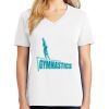 1-DAY RUSH NO MINIMUM Ladies V-Neck Short Sleeve T-Shirt Thumbnail