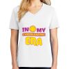 1-DAY RUSH NO MINIMUM Ladies V-Neck Short Sleeve T-Shirt Thumbnail