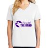 1-DAY RUSH NO MINIMUM Ladies V-Neck Short Sleeve T-Shirt Thumbnail